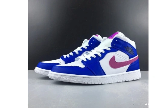 MID AIR 554724-451 1 JORDAN HYPER VIOLET-WHITE 554724-451 HYPER ROYAL 0703